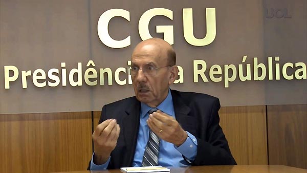 Ex-ministro Jorge Hage apurou que a CGU representa apenas 0,05% despesas da União