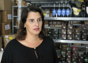 A proprietária Joana Martins diz que os sabores de região atraem profissionais da culinária e turistas de todo Brasil e de outros países. Foto: Vinícius Braga