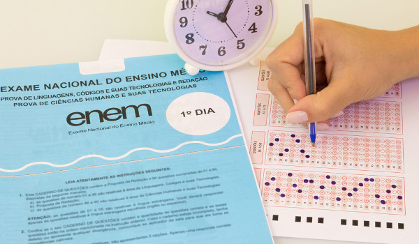 Dados fazem parte do levantamento “Raio X do Enem”, realizado pelo SAS Plataforma de Educação, com análise de todas as provas realizadas entre 2009 e 2019. Foto relacionada / reprodução