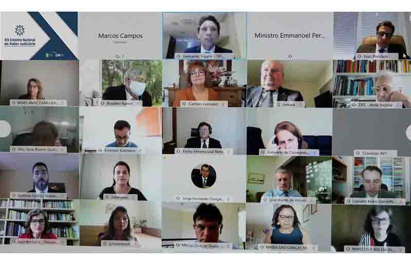 É a primeira vez que o evento - que chega a sua 14ª edição realizada pelo CNJ - ocorrerá de forma virtual, em função da prevenção aos riscos de contaminação da Covid-19. Crédito: Ubirajara Machado/CNJ.