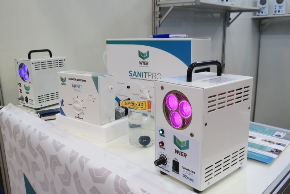 Testes realizados pelo laboratório Quasar Bio em parceria com o Instituto de Ciências Biomédicas da USP apresentaram eficiência de geradores de ozônio de até 99,96% contra o novo coronavírus. Foto: divulgação