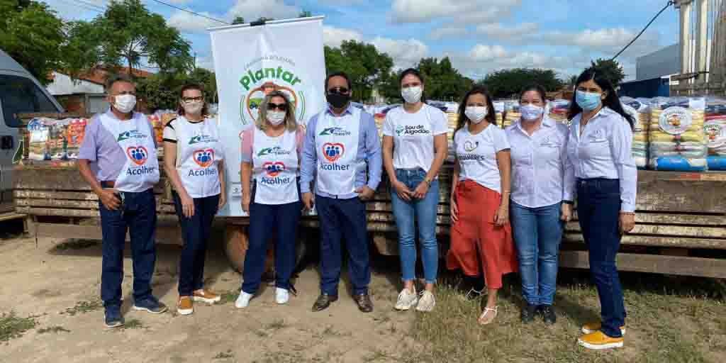 A iniciativa começou no mês passado e segue até o dia 30 de maio. A Abapa trabalha para bater ou chegar bem perto da marca de R$ 13 mi em cestas básicas. Foto: Abapa / divulgação