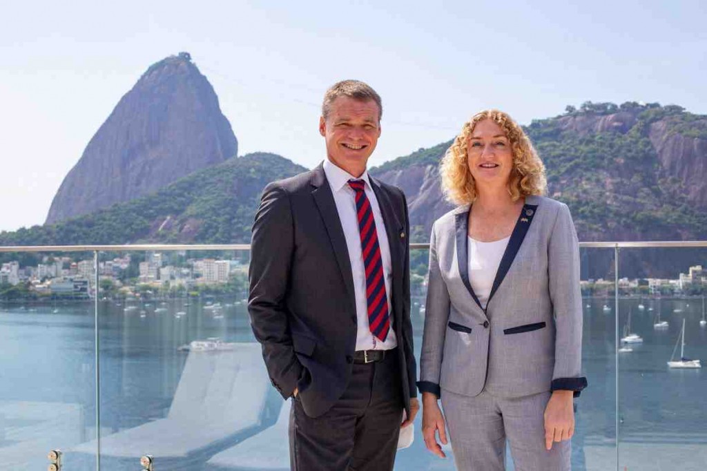 Para Marianne Fosland, cônsul-geral da Noruega no Brasil, e o embaixador, Odd Magne Ruud, destacam que “as empresas norueguesas que atuam aqui têm um compromisso de longo prazo com o Brasil e confiança na sua economia”. Foto: divulgação.