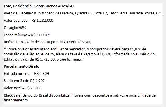 leilões BB
