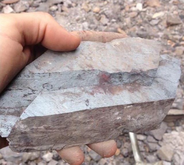 Estudo identificou que se trata de um depósito de minério de ferro onde estimou-se reservas totais de 15 milhões de toneladas de minério com teores médios da ordem de 60% de Ferro. Foto: Divulgação CBPM.