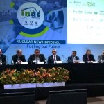 Presidente da INB participou da abertura do evento. (Foto: divulgação)