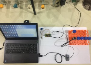 Equipamento é capaz de quantificar clorofila e oxigênio dissolvido na água e a sua turbidez. Foto: Luiz Vicente