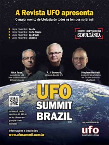A segunda edição do UFO Summit Brazil traz ao país Nick Pope e Stephen Bassett, duas referências do cenário ufológico internacional