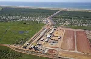 Com investimento de R$ 2.5 bilhões, a estrutura contará com um terminal, com capacidade de armazenamento e transporte de até 41,5 milhões de toneladas de minério de ferro/ano  Imagem relacionada /  reprodução