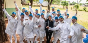 Para participar, os estudantes enviam uma fotografia acompanhada de um relato em que denunciam a situação da saúde bucal e suas consequências no dia a dia da população carente. Foto: Tiago Casoni / reprodução Movimento Saúde.