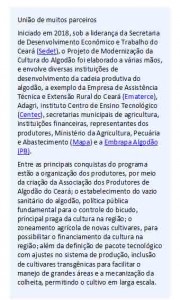 algodão do cearé