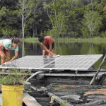 Sistema de Água do Instituto de Desenvolvimento Sustentável Mamirauá (IDSM)| terá aporte de até R$ 3 milhões.  Crédito: Aline Fidelix