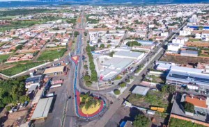 Guanambi, cidade polo regional, faz repercutir em toda a região quando sofre restrição do tipo lockdown.  Foto: PMG | Divulgação
