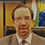 O presidente Celso Moretti disse que para cada real investido pelo Governo Federal, a Embrapa devolveu à sociedade R$ 17,11 reais. Foto: divulgação.