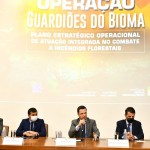 O ministro do Meio Ambiente, Joaquim Álvaro, afirmou que a ação conjunta "será efetiva para combater os crimes, especialmente os ligados a incêndios florestais". Foto: Isac Amorim/ MJSP / divulgação