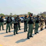 O evento aconteceu na Base Avançada (Bavan) do Grupamento Aéreo (Graer) da Polícia Militar, em Barreiras, resultado da parceria entre Secretaria de Segurança Pública (SSP), através da PMBA. Foto: Abapa