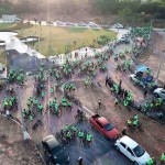 Iniciativa de ciclistas do Oeste da Bahia transformou trecho de 15km em Barreiras mais amigável para os amantes das bikes. Foto; Abapa / divulgação