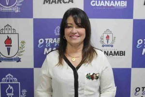 Nancy Ferraz - natural de Vitória da Conquista e com familiares em Caetité – ela exerceu no Ministério da Saúde, entre 2005 e 2008, a função da assessora da Coordenação Geral de Urgência e Emergência e da Coordenação Nacional de Humanização. Foto: Ascom PMG / divulgação.