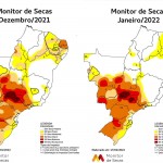 Áreas com seca avançaram em Alagoas e recuaram no Piauí. Nos outros sete estados da região, as áreas com seca permaneceram estáveis em relação a setembro de 2021.