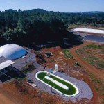 Nos testes realizados em campo, o grau de pureza do biogás - que é medido pela concentração de metano - passou de 65% para 90%, aproximadamente, comprovando a eficiência da aplicação de microalgas no processo de refino. (divulgação).