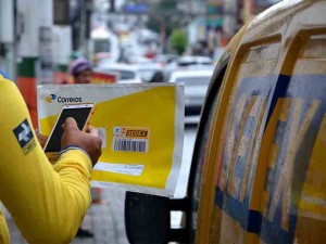 pelos sistemas de pré-postagem. Correios /divulgação