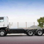 Embora seja o maior caminhão e-Delivery da família, o modelo mantém as dimensões para operar em zonas de restrição de circulação, como veículo urbano de carga (VUC). Modelo de 17 toneladas poderá ser visto em breve nas ruas de São Paulo. (Divulgação)