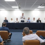 Ministro Carlos Fávaro e equipe do Mapa estiveram na sede da ABCZ para ouvir as sugestões dos representantes do setor produtivo. (WhatsApp Image / divulgação).