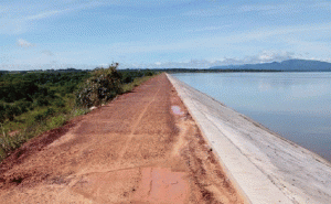 Barragem do Vão do Paranã abastece produção agrícola no Nordeste goiano. Foto: Seapa/GO