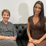 O programa, apresentado pela jornalista Raissa Lomonte, vai ao ar no Dia Internacional da Mulher em 8 de março, às 11h, pelo canal AgroMais. Na foto: a ex-ministra e agora senadora Tereza Cristina e a repórter Raissa Lomonte (Divulgação/AgroMais).