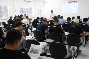 Foram 120 participantes, que se alternaram em três dias de curso, no Centro de Treinamento da Associação Baiana dos Produtores de Algodão (Abapa), em Luís Eduardo Magalhães/BA. Foto: Abapa / divulgação