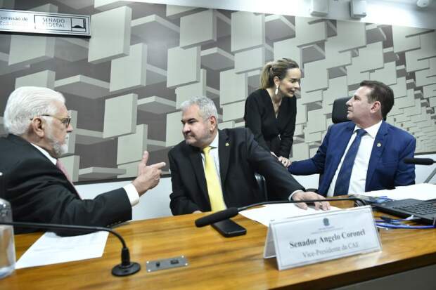 O PL 334/2023, do senador Efraim Filho (União-PB) foi aprovado na forma de um substitutivo apresentado pelo relator, o senador Angelo Coronel (PSD-BA). (Geraldo Magela/Agência Senado) 