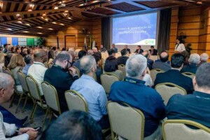 O evento, realizado na Sede da empresa, reuniu cerca de 150 pessoas, e foi transmitido para as unidades de Resende/RJ, Caetité/BA, Caldas/MG, Buena/RJ, São Paulo/SP e o escritório em Fortaleza/CE. Foto: divulgação/ INB