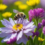 As abelhas (animais invertebrados pertencentes ao filo Arthropoda), possui papel importante na biodiversidade, sendo responsáveis por polinizar cerca de 70% dos vegetais consumidos pelos humanos. Foto: Baldoni/Divulgação