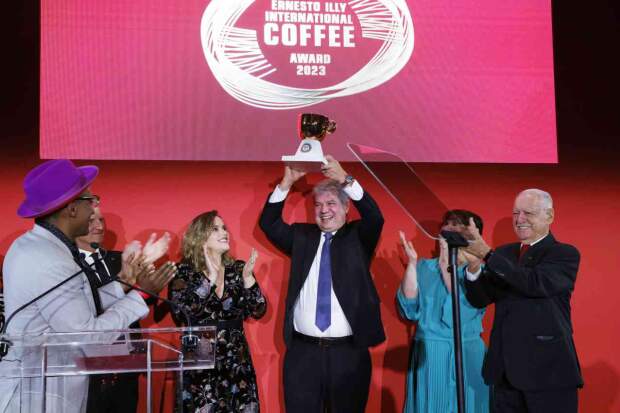 Café produzido pela São Mateus Agropecuária, fazenda do Grupo BMG, é o primeiro colocado no Prêmio Internacional de Café Ernesto Illy, pela complexidade aromática e práticas sustentáveis regenerativas. Foto: Eduardo Dominicale /CEO do Grupo BMG