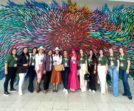 No maior evento para mulheres do setor, realizado em São Paulo, mais de três mil produtoras rurais do Brasil apresentaram novidades do agro e trocaram experiências. Divulgação