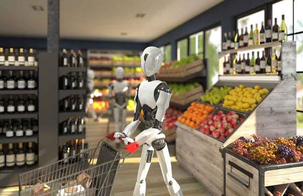 Se tudo isso parece ficcional, saiba que o supermercado do futuro está mais próximo do que imaginamos graças ao avanço da Inteligência Artificial Imagem: AdobeStock - reprodução