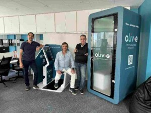 Para João Furlan, Lucilio Saraiva, e Gonçalo Eiró, fundadores da Oliv-e. “A era digital na saúde está apenas começando, e a Oliv-e está na vanguarda dessa transformação”. (Divulgação)