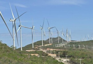 O Complexo é o primeiro da empresa no Brasil, com investimento de R$ 3 bilhões. Tem 94 aerogeradores distribuídos em 10 parques nos municípios de Boninal, Novo Horizonte, Ibitiara, Brotas de Macaúbas, Piatã e Oliveira de Brejinhos. Foto: Energy / divulgação.