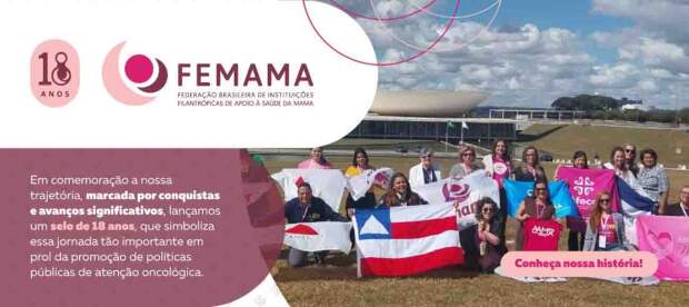Em comemoração aos 18 anos da Federação, FEMAMA lança em português um curso de formação da Tigerlily Foundation sobre prevenção primária, detecção precoce e acesso à saúde para pacientes e comunidades. (Imagem: divulgação FEMAMA)
