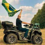 Muito utilizado para atividades recreativas, no campo os quadriciclos são utilizados para transportar pessoas e insumos; no turismo conduzem visitantes em trilhas de aventura; nas indústrias, encurtam distâncias entre plantas. (CFMOTO /Divulgação)