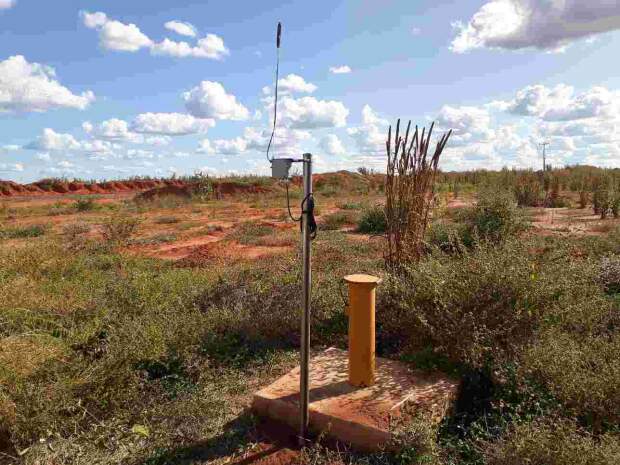 O sistema Kalliandra dispensa internet e é capaz de monitorar toda a fazenda em tempo real com relatórios de operações e alertas que funcionam independente da rede elétrica, tornando eficiente e econômico o manejo da irrigação. (Divulgação Kalliandra)