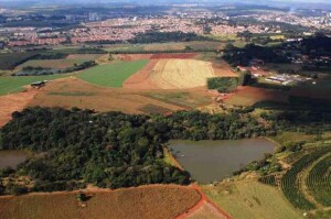 Documento, que defende a preservação do patrimônio científico e agrícola paulista, está aberto à assinatura. Vista aérea da Fazenda Santa Elisa, do IAC, em Campinas. (Foto: IAC/Reprodução)