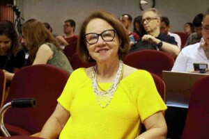 A paulista, pesquisadora Maria Aparecida Soares Ruas, diretora da SBM e professora sênior do ICMC USP, passa a fazer parte desse universo seleto de pesquisadores. (Leonardo Zacarin | SBM)