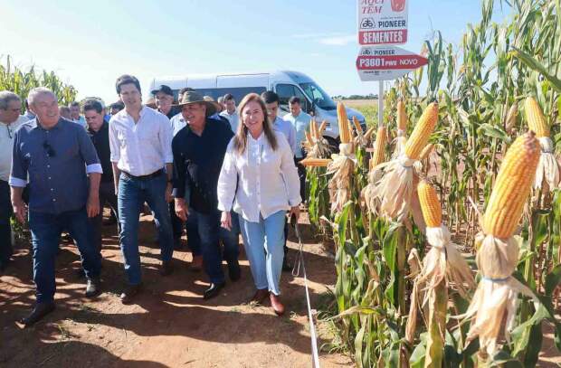 Evento na região de Aruanã (GO) contou com as presenças do governador em exercício Daniel Vilela (MDB) e de prefeitos de 10 municípios do Vale do Araguaia. (Foto: Secom/GO)