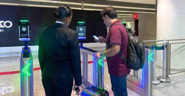 A fim de promover segurança e eficiência nos estabelecimentos, a tecnologia revoluciona os acessos aos aeroportos, estádios e shows. (Imagem: Isabella Assis/Viracopos)