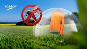 "A camiseta REPELLENT da Speedo Multisport registrou 53% de aumento nas vendas no mês de fevereiro em relação a primeira quinzena de janeiro." (Divulgação)