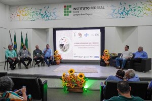 Fórum destaca soluções criadas com apoio do MIDR e do Centro de Inovação e Difusão de Tecnologias para o Semiárido (CIDTS). (Foto: Mariana Alves/SDR)