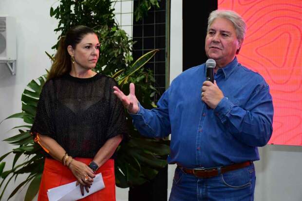 1Parceria foi anunciada por Valdecir Marin Junior e Carla Tuccilio, no lançamento da edição 2025. (Divulgação)