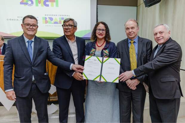 O projeto reúne, além da INB, centros de pesquisa, universidades e empresas brasileiras de referência, a exemplo do Instituto de Pesquisas Energéticas e Nucleares (Ipen). (Crédito: evento MCTI /_Luara Baggi)