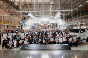 Fábrica, que já conta com Planta já conta com 600 trabalhadores, opera hoje com 18 fornecedores brasileiros, que participam da produção dos modelos que já começaram a ser fabricados: Haval H6, Haval H9 e Poer P30. (Foto: divulgação)